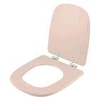 Assento Sanitário Soft Close Ibiza Coral (rosa) Para Vaso Inc