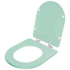 Assento Sanitário Soft Close Jasmim Verde Claro Para Vaso Fio