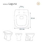 Assento Sanitário Soft Close Laguna Rose Para Vaso Hervy