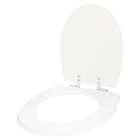 Assento Sanitário Soft Close Laura Branco Para Vaso Roca