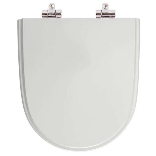 Assento Sanitario Soft Close Mondiale Cinza Prata Celite