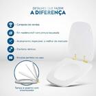 Assento Sanitário Soft Close Monte Carlo Creme Para Vaso Deca