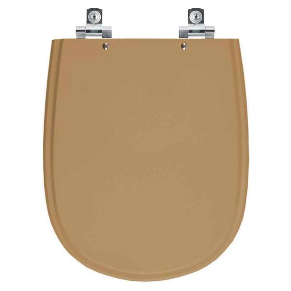 Assento Sanitário Soft Close Paris Amendoa Para Vaso Ideal S