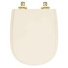 Assento Sanitário Soft Close Paris Bone Para Vaso Ideal Stand