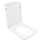 Assento Sanitário Soft Close Plástico Branco Prisma