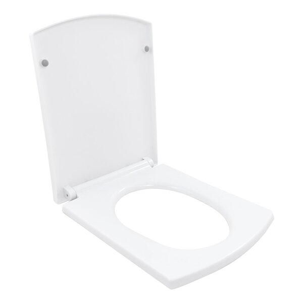 Assento Sanitário Soft Close Plástico Branco Prisma