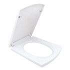 Assento Sanitário Soft Close Plástico Branco Prisma