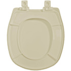 Assento Sanitário Aspen Ou Fast Em Polipropileno Com Fechamento Suave Soft Close Creme Tupan