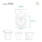 Assento Sanitario Soft Close Polo Branco Para Vaso Hervy