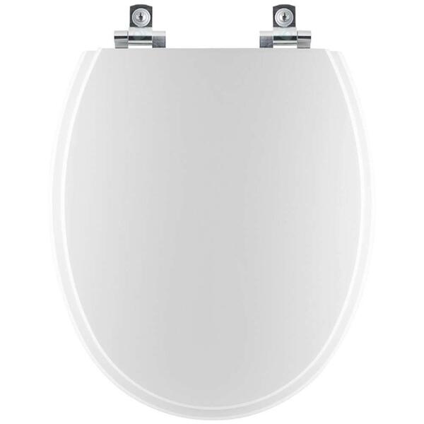 Assento Sanitário Soft Close Praxis Branco Para Vaso Kza3