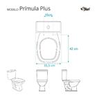 Assento Sanitário Soft Close Primula Plus Verde Claro Para Va