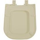 Assento Sanitário Quadra Debba Ou Gap Em Resina Termofixa Com Fechamento Suave Soft Close Creme Tupan