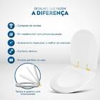 Assento Sanitário Soft Close Riviera Branco Para Vaso Celite
