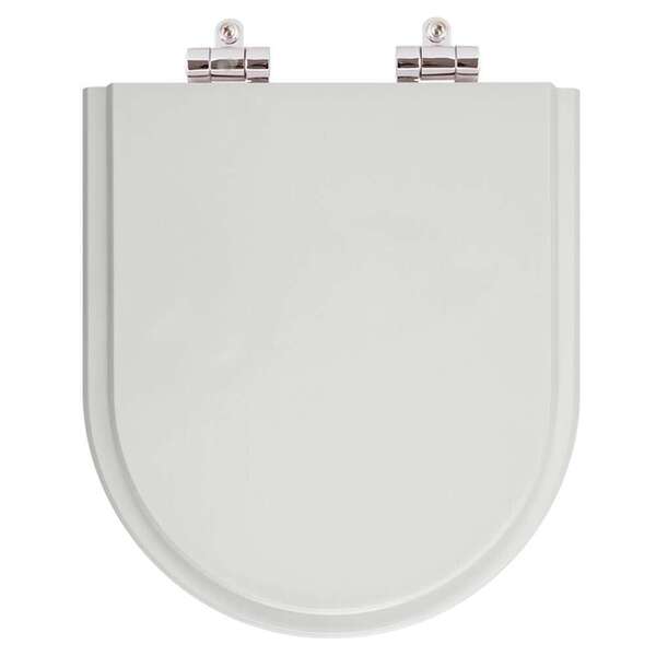 Assento Sanitario Soft Close Smart Cinza Prata Vaso Celite