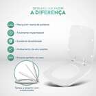 Assento Sanitário Soft Close Suite Branco Para Vaso Incepa
