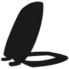 Assento Sanitário Thema Em Resina Termofixa Fechamento Suave Soft Close Preto Tupan