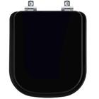 Assento Sanitário Soft Close Unic Ébano (preto) Para Vaso Deca