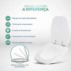 Assento Sanitario Soft Close Venice Branco Para Vaso Belize