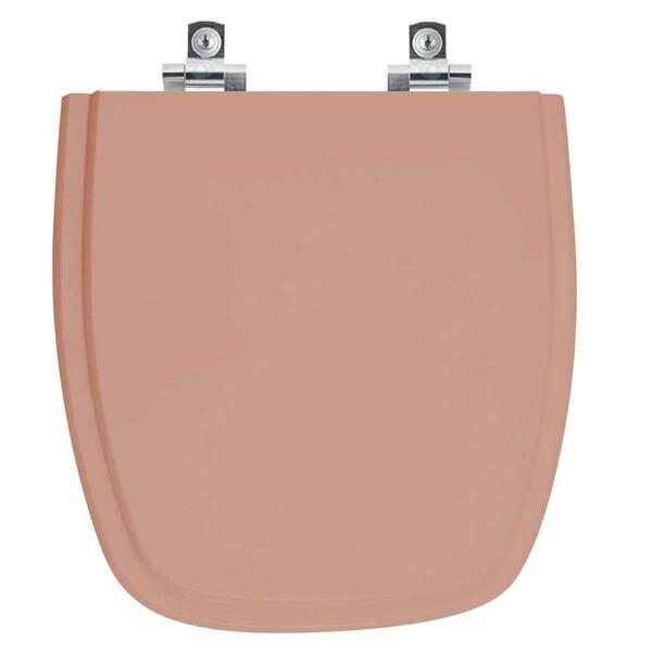 Assento Sanitário Soft Close Versato Pessego 73 Para Vaso Cel