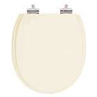 Assento Sanitario Soft Close Village Creme Para Vaso Deca