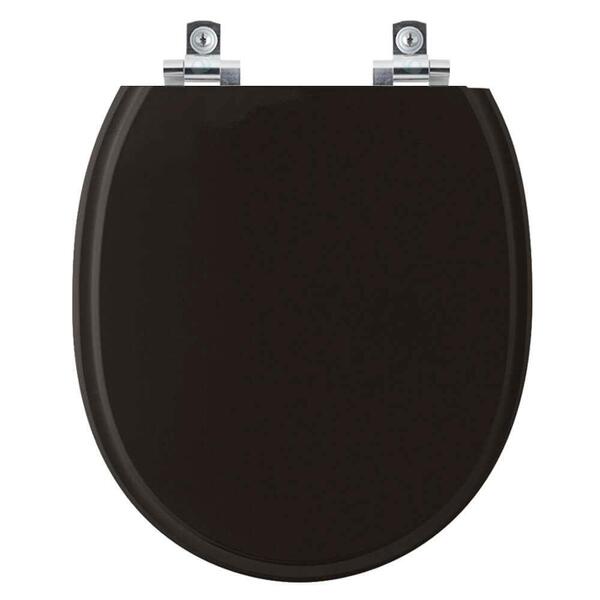 Assento Sanitário Soft Close Village Ébano (preto) Para Vaso