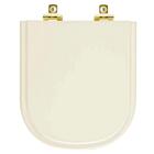 Assento Sanitário Soft Close Vogue Plus Creme Para Vaso Deca