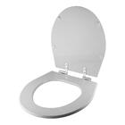 Assento Sanitário Soft Close Windsor Cinza Real Para Vaso Deca