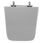 Assento Sanitário Square Incepa Aço Branco