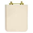 Assento Sanitário Square Shell Para Vaso Incepa Com Ferragem