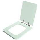 Assento Sanitário Square Verde Agua Para Vaso Incepa