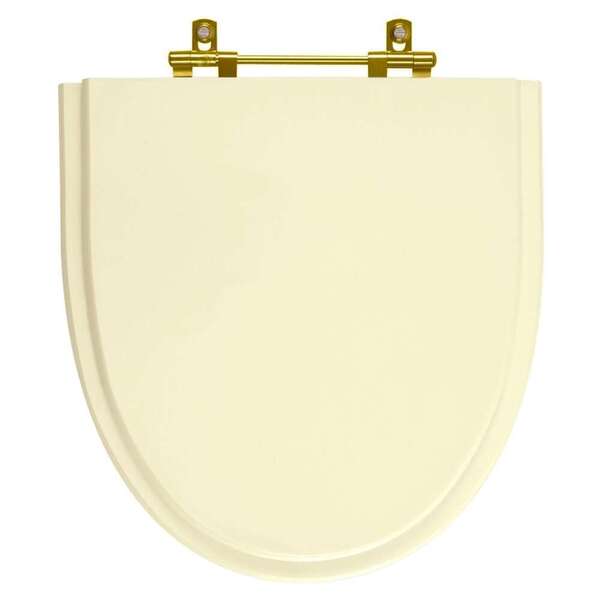 Assento Sanitário Studio Bone (bege) Para Vaso Incepa Com Fer