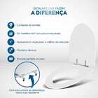 Assento Sanitário Studio Branco Para Vaso Incepa