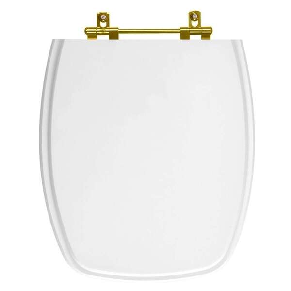 Assento Sanitario Stylus Branco Para Vaso Celite Com Ferragem