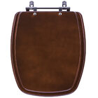 Assento Sanitário Stylus Marrom Degradê Para Vaso Celite