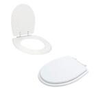 Assento Sanitário Tampa De Vaso Branco Mdf Laqueado Laura Par