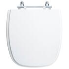 Assento Sanitário Tampa De Vaso Branco Mdf Laqueado Like Para