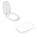 Assento Sanitário Tampa De Vaso Branco Mdf Laqueado Monte Car