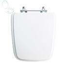 Assento Sanitário Tampa De Vaso Branco Mdf Laqueado Suite Par