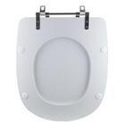 Assento Sanitário Tampa De Vaso Branco Resina Poliester Dona