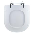 Assento Sanitário Tampa De Vaso Branco Resina Poliester Life