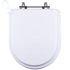 Assento Sanitário Tampa De Vaso Branco Resina Poliester Nexo