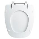 Assento Sanitário Tampa De Vaso Branco Resina Poliester Optim