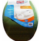 Assento Sanitário Tampa De Vaso Oval Plástico Astra Soft Rosa