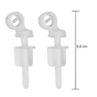 Assento Sanitário Tampa Oval Soft Cinza Escuro + Parafuso De