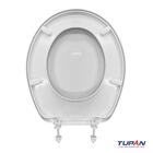 Assento Sanitario Tampa Oval Universal Excel Branco Tupan Pp