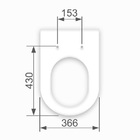 Assento Sanitario Tampa Para Vaso Carrara Deca Mdf - Bege Cas
