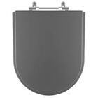 Assento Sanitario Tampa Para Vaso Duomo Plus Deca Mdf - Preto