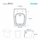 Assento Sanitário Termofixo Boss Branco
