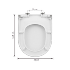 Assento Sanitário Termofixo Branco Deca