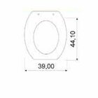 Assento Sanitário Thema- Fabribam Branco